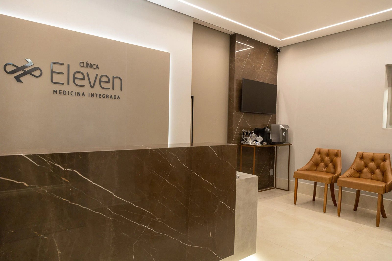 Clínica Eleven - recepção, Vila Mariana